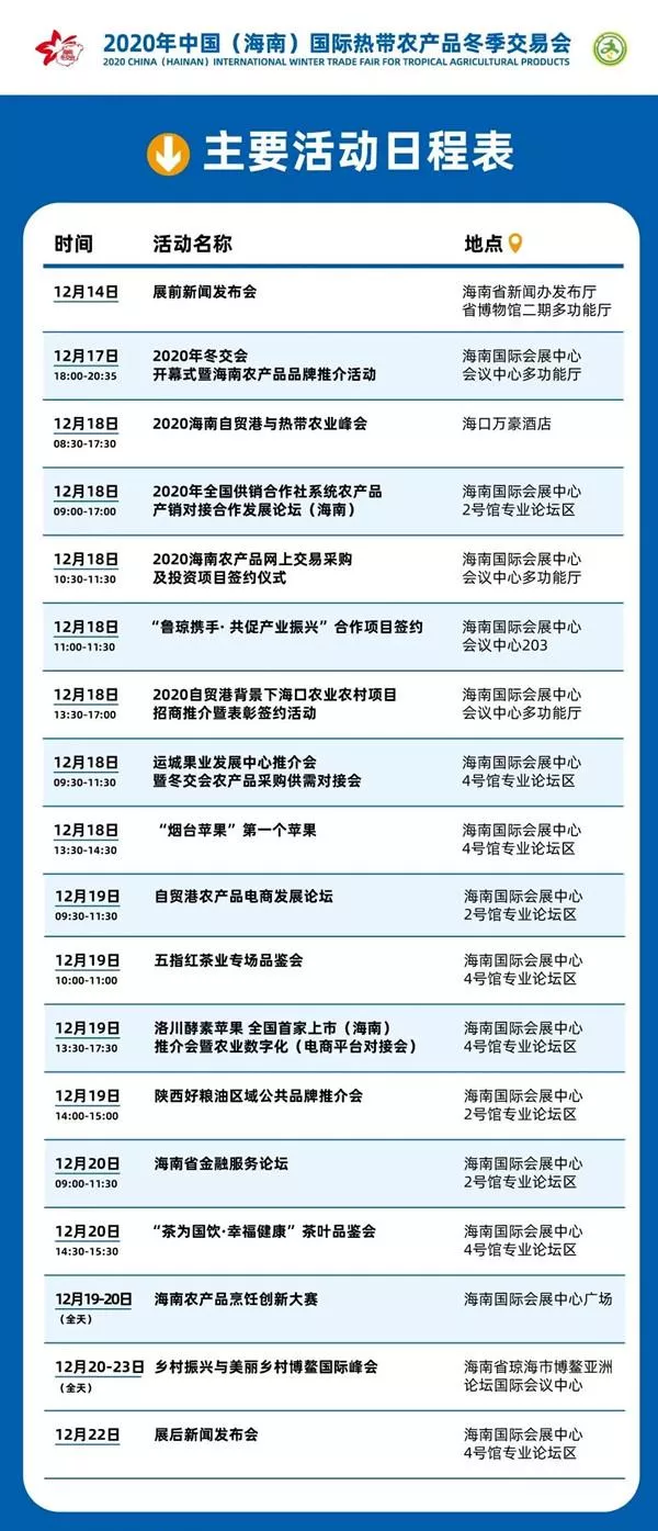 海南冬交会时间2020地点及展会活动-交通指南 海南冬交会时间2020地点及展会活动-交通指南