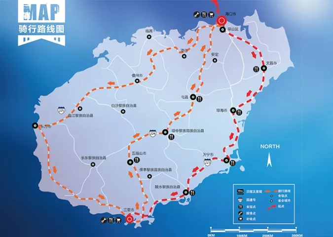骑行海南岛线路有哪些 海南岛东线最佳旅游路线