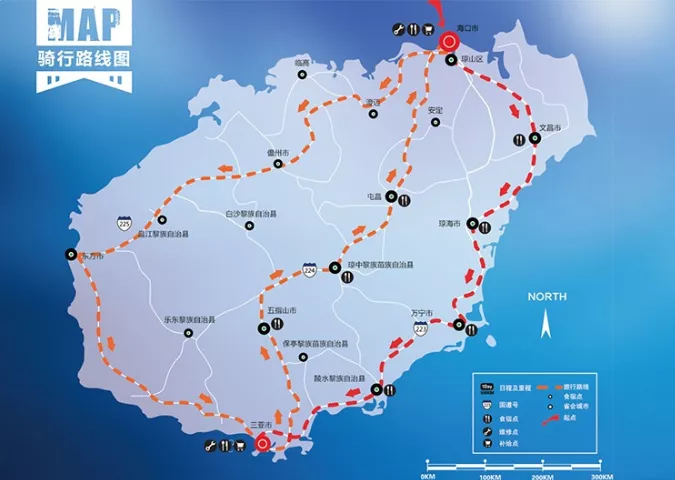 骑行海南岛线路有哪些 海南岛东线最佳旅游路线 骑行海南岛线路有哪些 海南岛东线最佳旅游路线