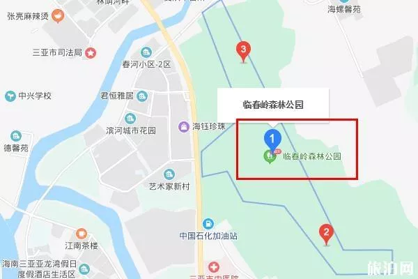 临春岭森林公园地址 三亚临春岭森林公园坐几路车