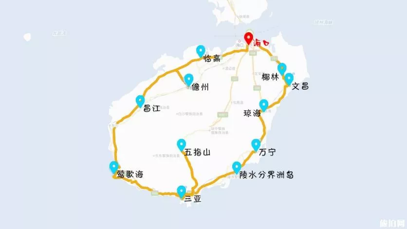 海南自驾游最佳线路推荐 海南自驾注意事项 海南自驾游最佳线路推荐 海南自驾注意事项