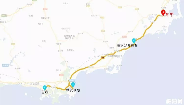 海南自驾游最佳线路推荐 海南自驾注意事项 海南自驾游最佳线路推荐 海南自驾注意事项
