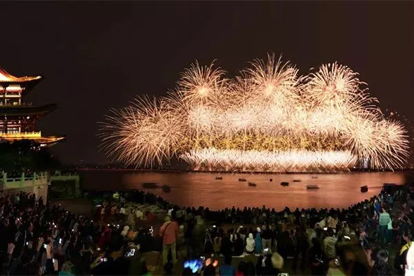 长沙橘子洲烟花燃放时间2021  长沙橘子洲烟花观看地点