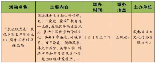 2021五一成都展会活动汇总-时间地点及门票 成都五一公交乘车指南