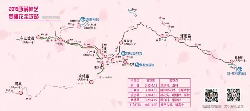 林芝赏桃花的几个地方 2019林芝桃花最佳花期+路线制定 林芝旅游交通攻略 林芝赏桃花的几个地方 2019林芝桃花最佳花期+路线制定 林芝旅游交通攻略