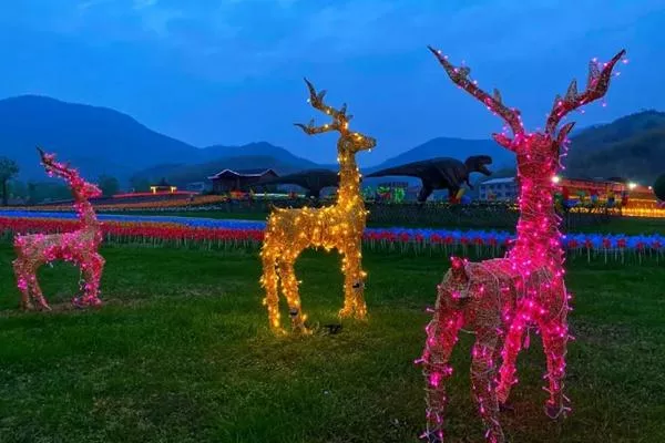 西九华山景区夜游灯光秀什么时候举行?附游玩攻略和收费标准