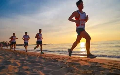儋州沙滩落日跑：“体育+”创新融合，刷新“城市名片”！