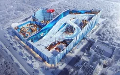 上海临港世界最大的室内滑雪场--耀雪冰雪世界项目最新进展~
