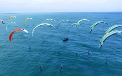 各级别冠军揭晓！2023年全国风筝板冠军赛在琼海博鳌收官