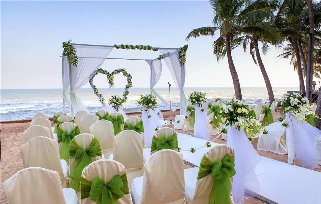 沙滩婚礼——万宁神州半岛喜来登度假酒店