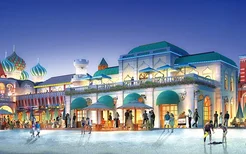 海花岛旅游之六国风情商业街 吃喝玩乐